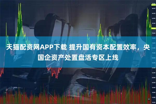 天猫配资网APP下载 提升国有资本配置效率，央国企资产处置盘活专区上线